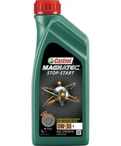 3 pezziolio castrol magnatec stop&start 0w-30d q3 1l Nuova Collezione